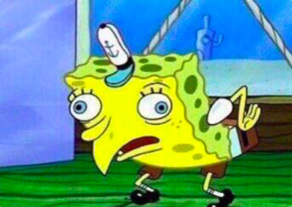Spongebob Mocking Meme